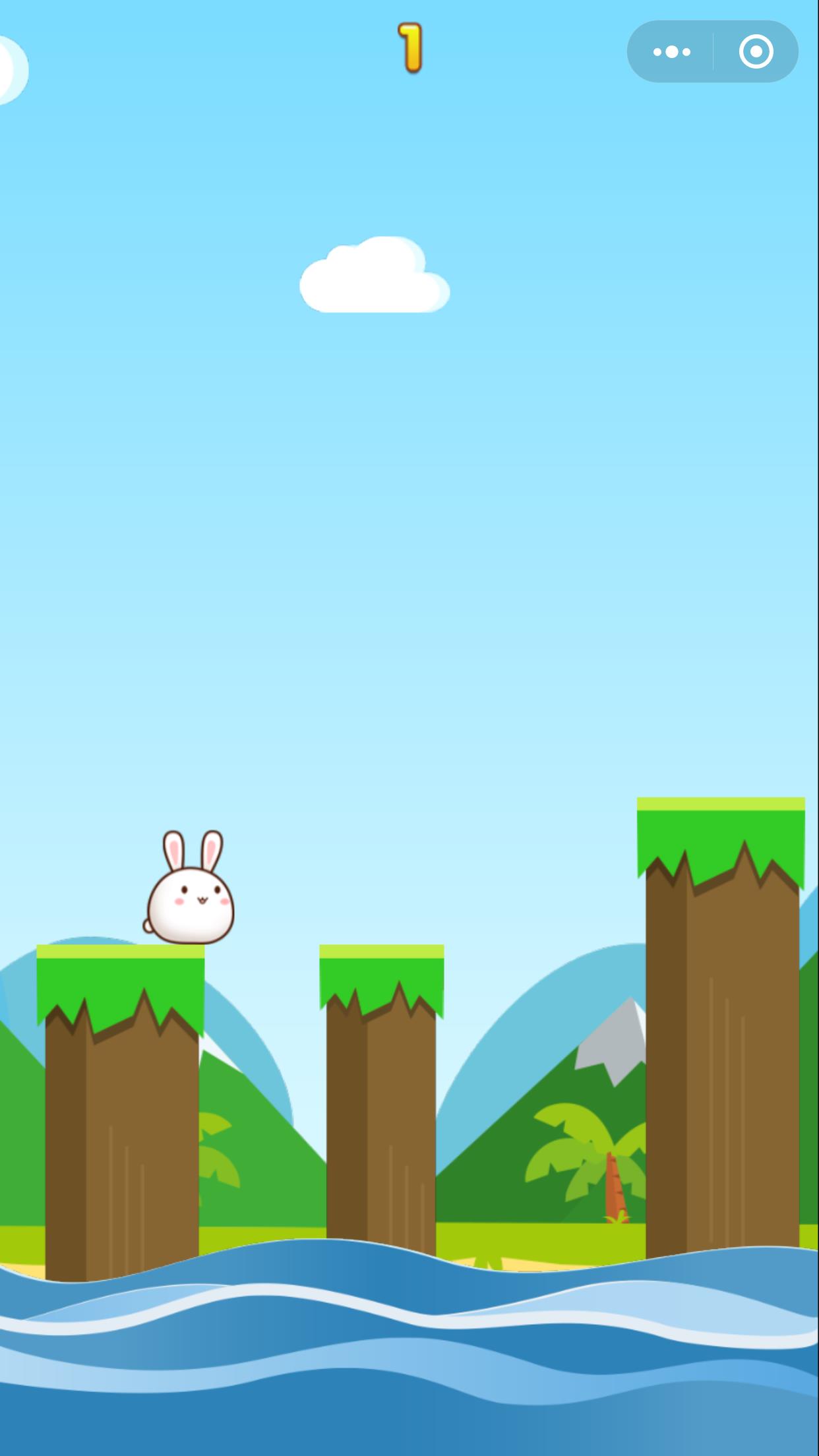 兔子跳一跳