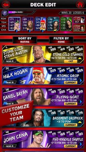 WWE巨星卡牌