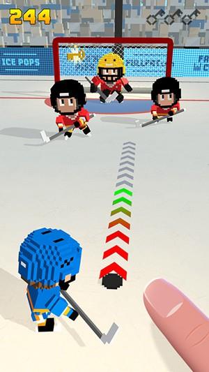 方块冰球:冰上跑酷